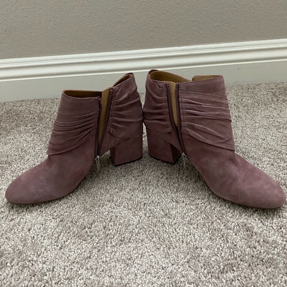 Franco Sarto Mauve Booties - Picture 3 of 5